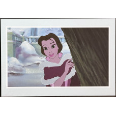 Disney Beauty and the Beast 1991 Christmas Special Postcard