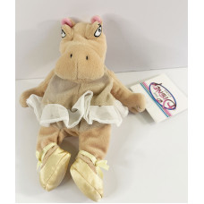 Disney Fantasia Ballerina Hippo Hyacinth Hippo Beanie Baby Beanie Bag