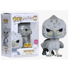 2020 Funko POP! Harry Potter - Flocked Buckbeak (Black Eyes) Hot Topic Exclusive
